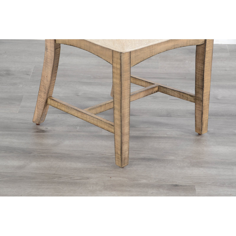 Eyon 18'' H Upholstered Side Chair, Beach Pebble