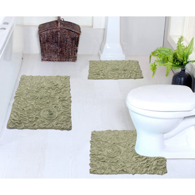 Ensemble de tapis pour salle de bain Freida