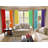 6 Panels Rod Pocket Blackout Curtains Rainbow Curtains for  Bedroom Livingroom Classroom Nursery Curtains-1261170989