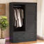 Armoire de rangement haute avec garde-robe de chambre à coucher