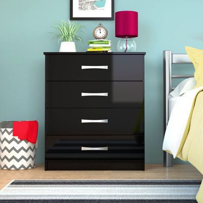 Marquitta 4 Drawer 76.6Cm W Dresser