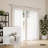 Cappa Curtain Rod for Windows, Adjustable, 66" to 120", Nickel-94237689-94237690