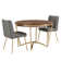 Simmerman 2 - Person Four Leg Dining Set