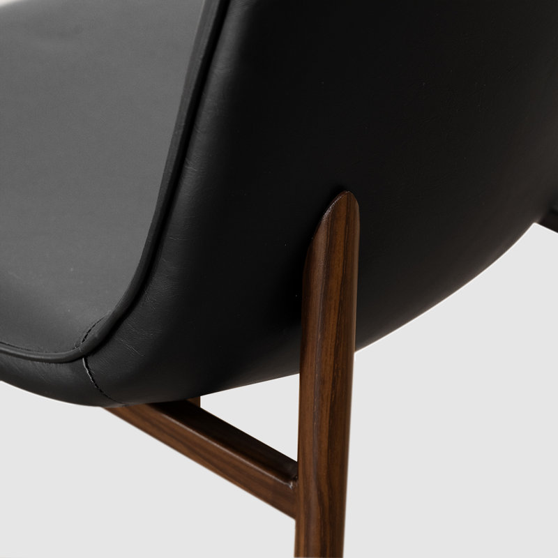 Ensemble de table de salle à manger extensible 47 "à 83" avec chaises en similicuir, 9 pièces : table, 8 chaises, Noir