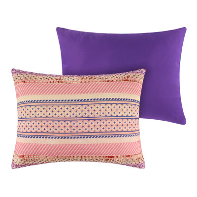 Taie décorative standard Greenland Home Fensions Aurora rose, 20 x 26