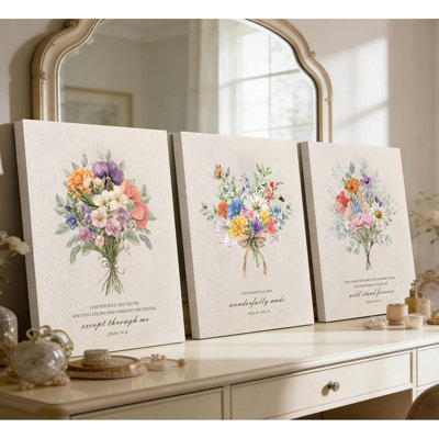 3 Piece Wrapped Canvas Print