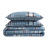 Eddie Bauer Hawthorne Brown Cotton Reversible Quilt Set-97234965-27705080