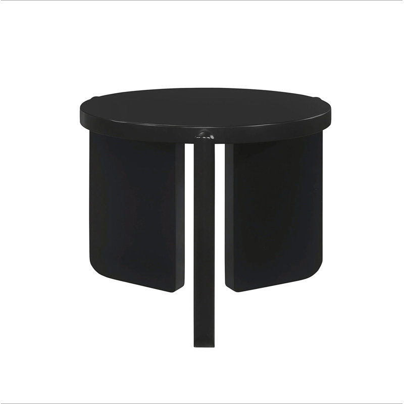 Table de bout ronde en bois