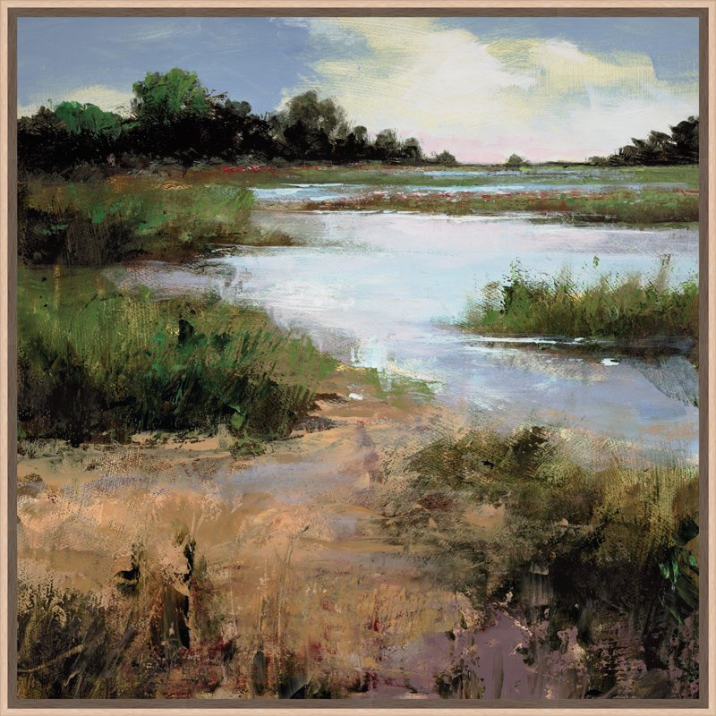 Meandering Mornings 1 Print, 26" H x 26" W x 2" D