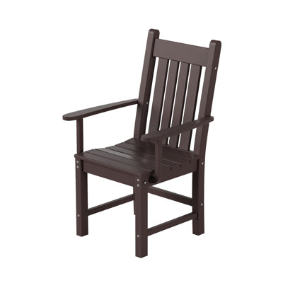 Laguna Plastic Outdoor Dining Armchair