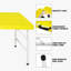 Table pliante portative jaune 4Ft
