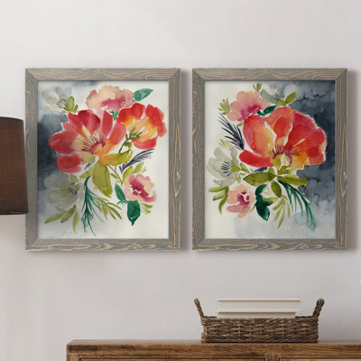 " Twilight Brights I " 2 - Pieces Painting Print