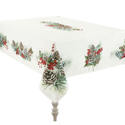 Allbritton Winter Garland Tablecloth