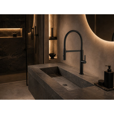 Maestro Bath Curva Pull Out Kitchen Faucet
