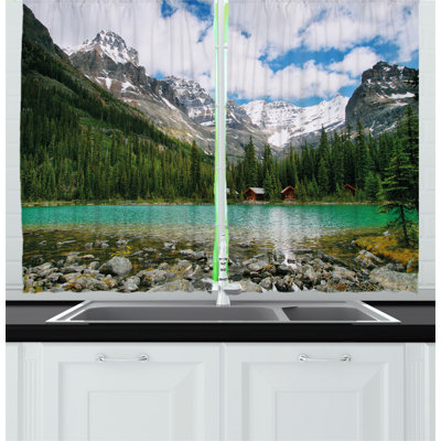 Pointed Kitchen Curtain