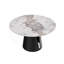 Table de salle à manger ronde 53,15 po en pierre artificielle avec base piédestal-1503689600