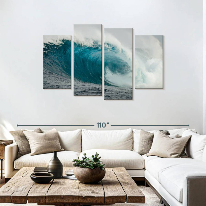 Gillard Barringle Ocean Wave, H 48 po x l 75 po