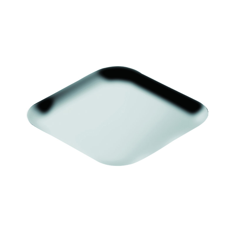 Plateau carré Uno - 6 pièces, Glace, H 2,01 po x L 5,91 po x l 5,91 po