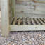 Nia 180cm W x 68cm D Solid Wood Log Store-926307046