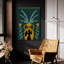 Lark Manor ™ «Warrior Goddess Vase I» par Regina Moore, art mural en verre acrylique, ACR-43749-1040742832