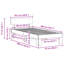 Bed Frame with Headboard Solid Pine Wood-1070559627-1070559635