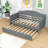 Efthim Twin Size Daybed with Trundle-2009575101
