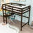 Twin Wood Loft Bed With Guardrail And Built-In Desk-1824164900