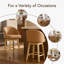 Tabourets de bar pivotants modernes de 68,3 cm (26,9 po) de hauteur comptoir-43645837