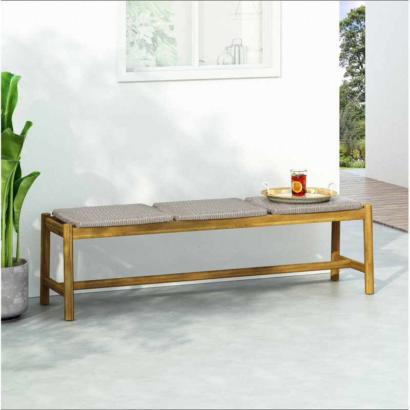 Banc 3 places Cambria, Gris