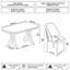 6 - Person Dining Set
