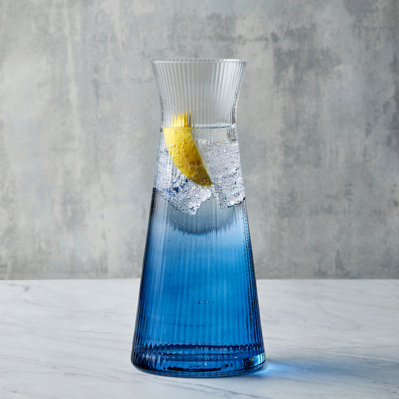 Selassie 1.2L Carafe, Blue
