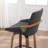 Benno 3-Piece Swivel Upholstered Counter Stool Set-2132190333-2132190331