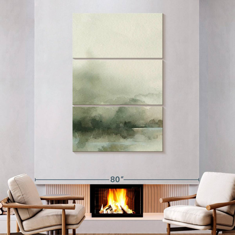 Avery Heavy Fog I, 74" H x 48" W
