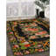 Tapis traditionnel noir / vert / rouge-1353519177