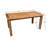 Jayliz Rectangular Teak Outdoor Dining Table-1720900296