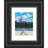 Earlvine Black Picture Frame with Mat