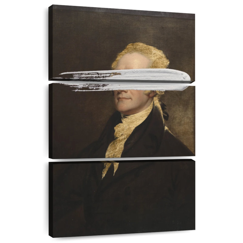 Leisha Masked Hamilton, 74" H x 48" W
