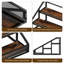 Wine Bottle Rack Brown