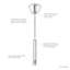 12" Stainless Steel Hand Push Rotary Whisk