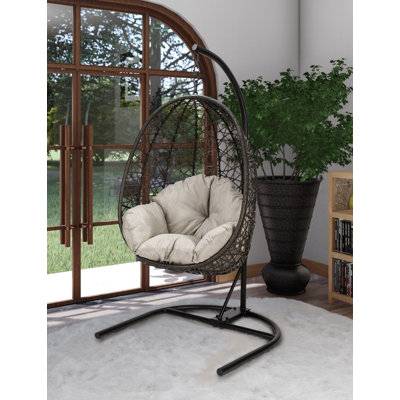 Laquecia Porch Swing with Stand