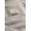 Natural Hide Cowhide Geometric Area Rug in Silver-37744915