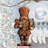 Nutcracker with Clara Wooden Ornament by G. Debrekht