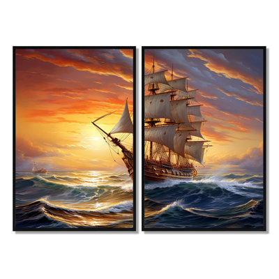 Boat Majestic Mariners I - Grand bateau, art mural