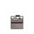 Lateral File With Two Drawers, Medium Gray Finish