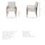 Visalia 19.5'' H Upholstered Beech Arm Chair-266958919