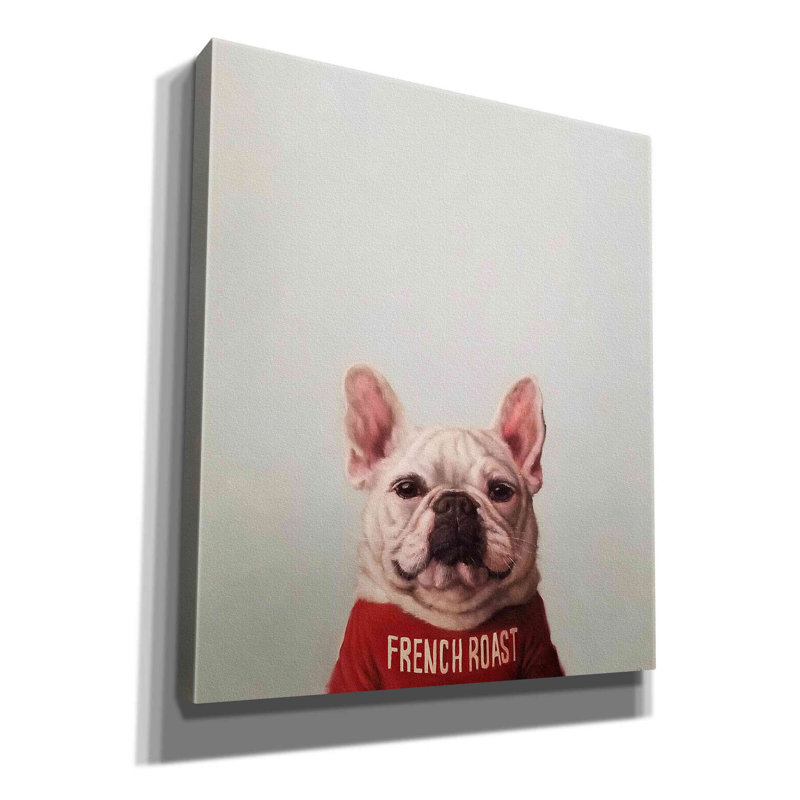 «French Roast» par Lucia Heffernan, H 30 po x l 26 po x P 1,5 po