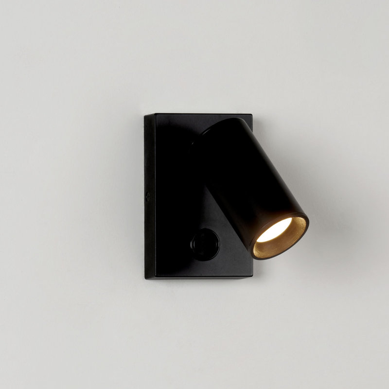 Haul - Wall Surface, Matte Black Lacquer, 3.93" H x 3.25" W x 4.75" D