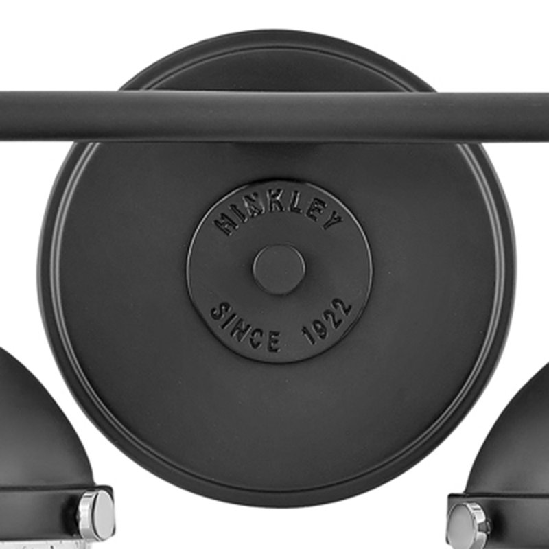 Alward 2 - Light Dimmable Black/Chrome Vanity light
