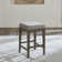 Anvita Console Table Set w/ Three Upholstered Stools