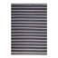 Tapis Kilim en laine écologique tissés à plat à la main Reyes - 183 x 274 cm, rectangulaire, couleur crème anthracite, design moderne et contemporain, tapis à poils courts faits main pour salon et chambre.-24419250